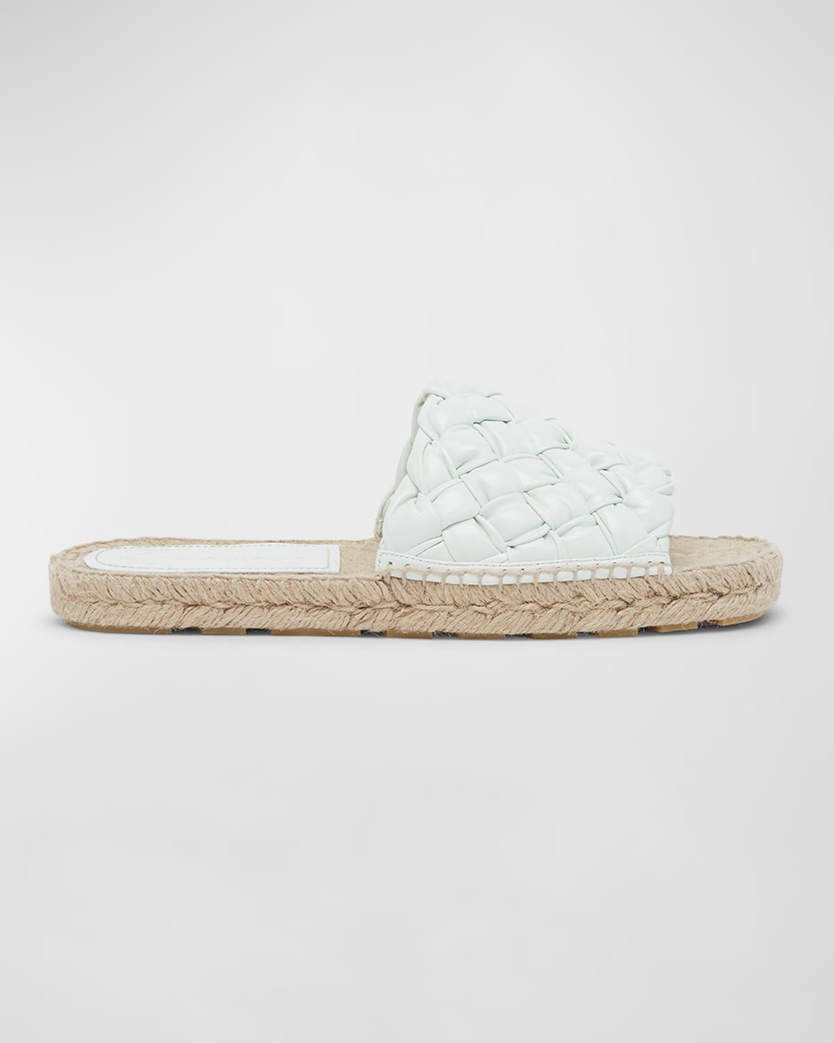 Bottega Veneta Womens Jack Woven Espadrille Slide Sandals Product Image