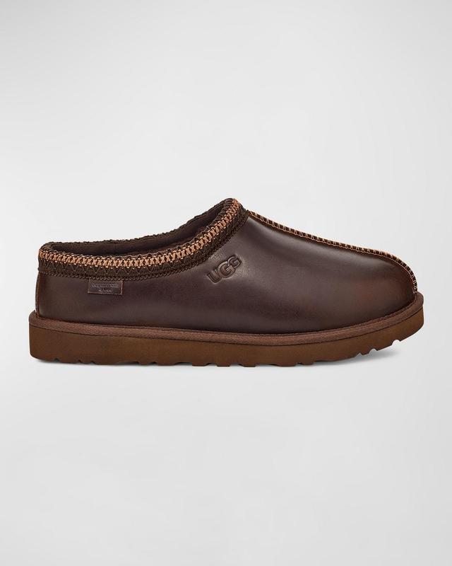 Men's Tasman Leather Winter Mule Slippers Product Image