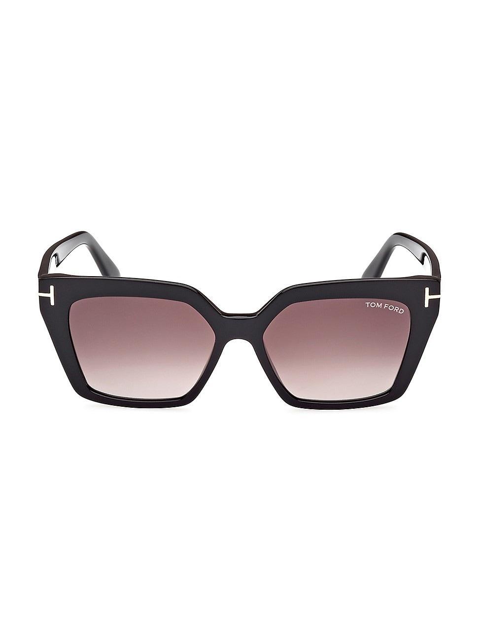 TOM FORD Winona 53mm Gradient Cat Eye Sunglasses Product Image