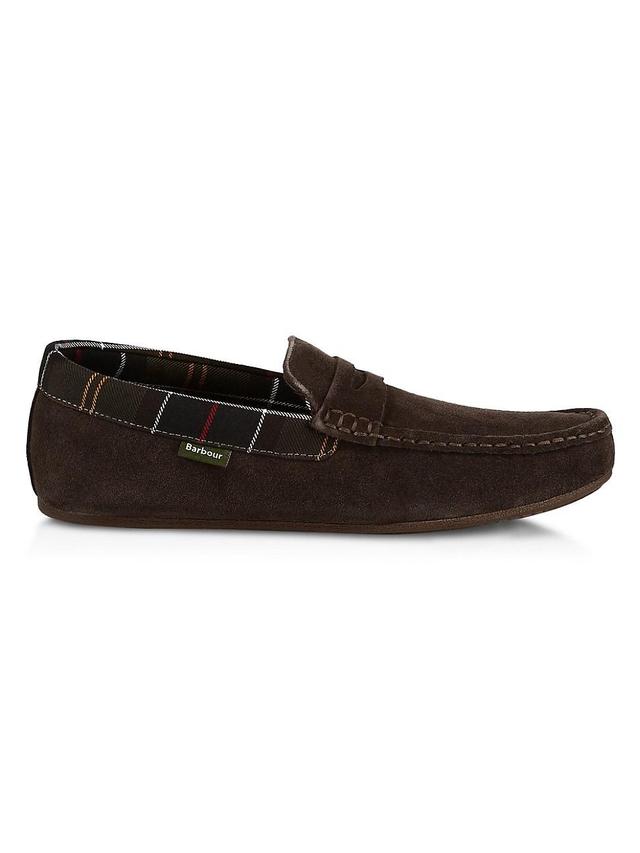 Mens Porterfield Plaid & Suede Loafers Product Image