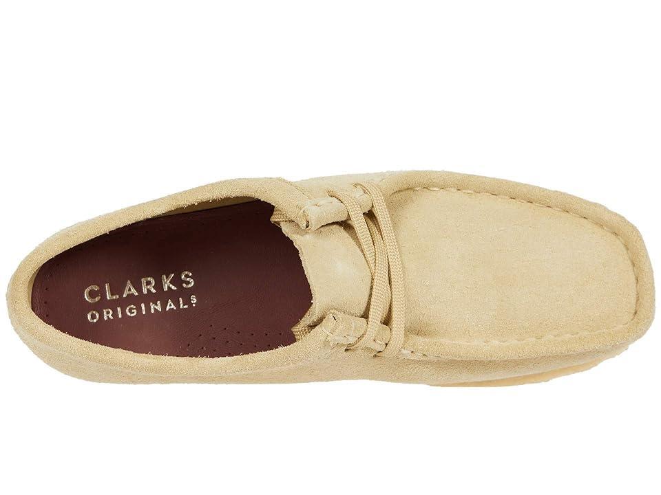 Clarks Wallabee (Maple Suede 1) Women's Lace up casual Shoes Product Image