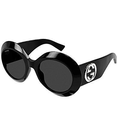 Womens Fashion Show 54MM Round Sunglasses Product Image