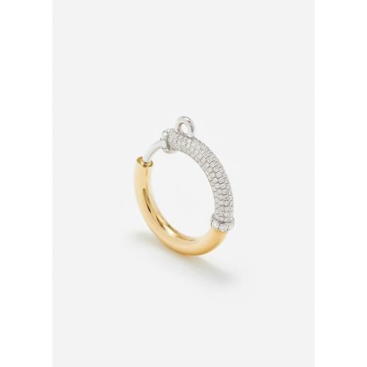 BAGUE MOUSQUETON DIAMANTS 2 ORS Product Image