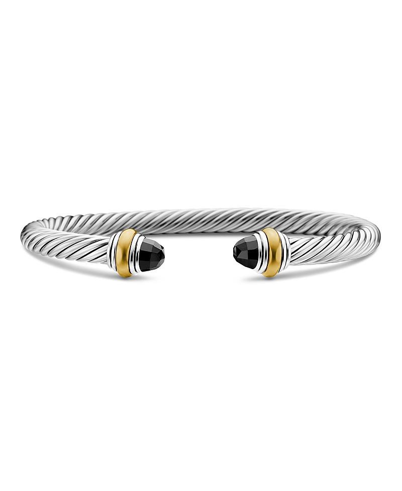 Womens Classic Cable Bracelet in Sterling Silver Product Image