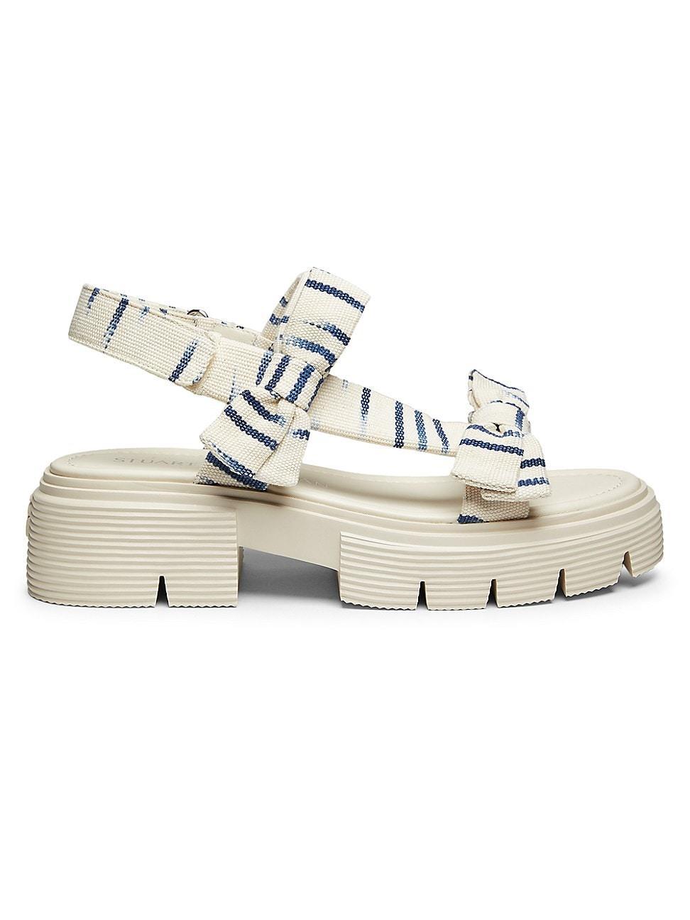 Womens Sofia Nolita Printed Jacquard Sandals Product Image