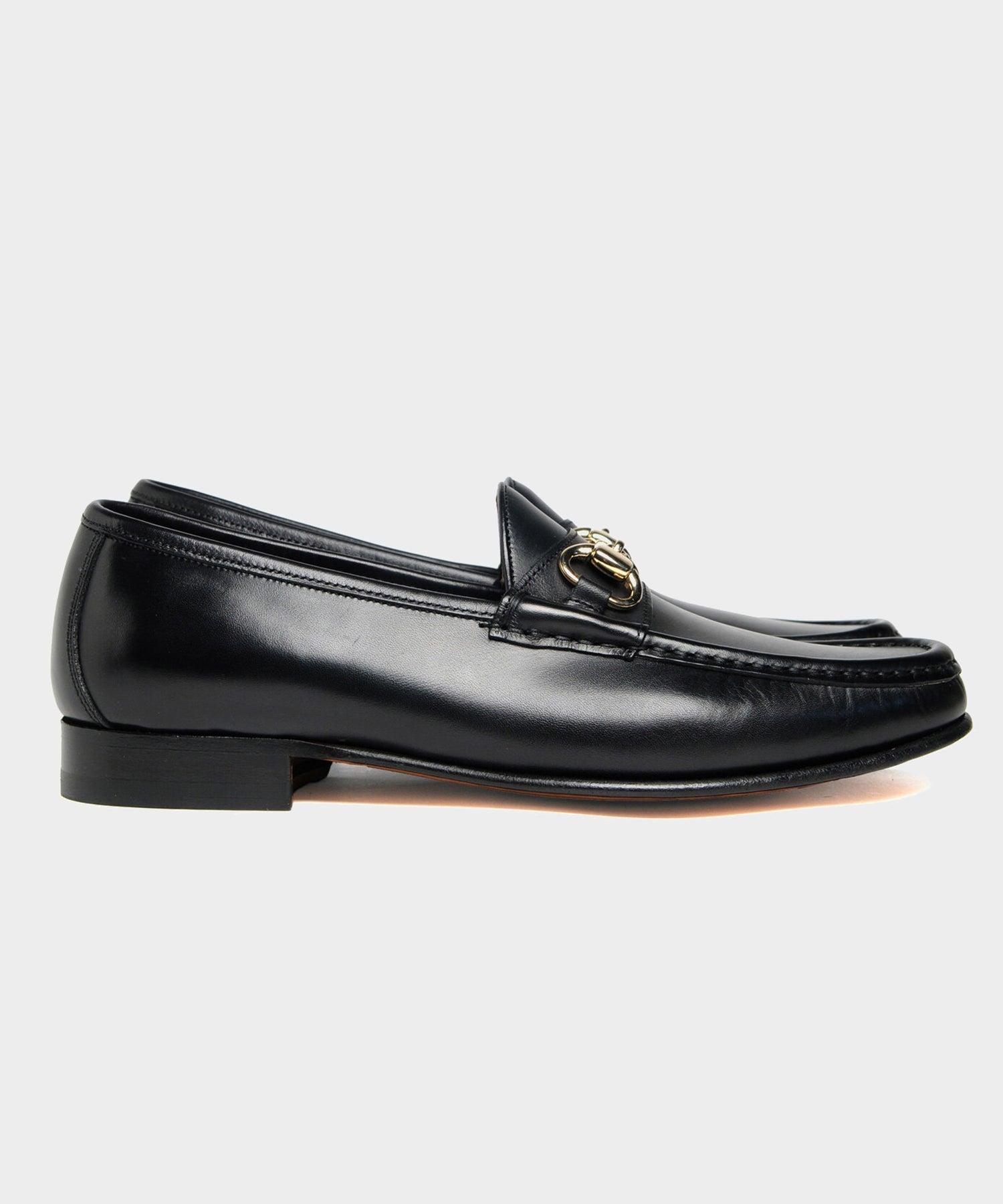 Yuketen Moc Ischia Horsebit Loafer in Black Product Image