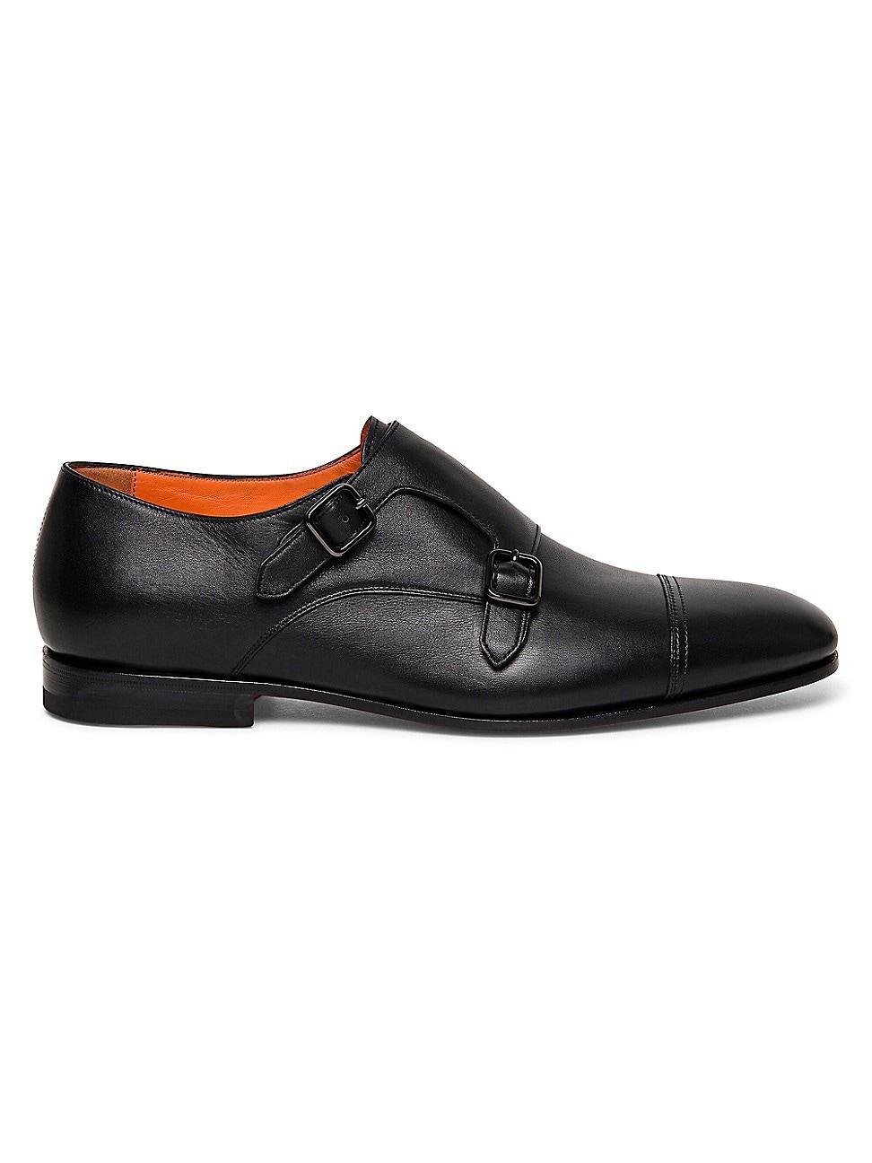 Mens Levante Double Buckle Monk Strap Shoes Product Image