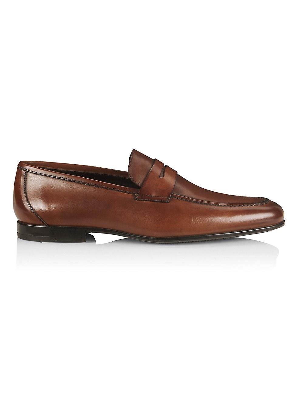 Mens Portofino Leather Penny Loafer Product Image