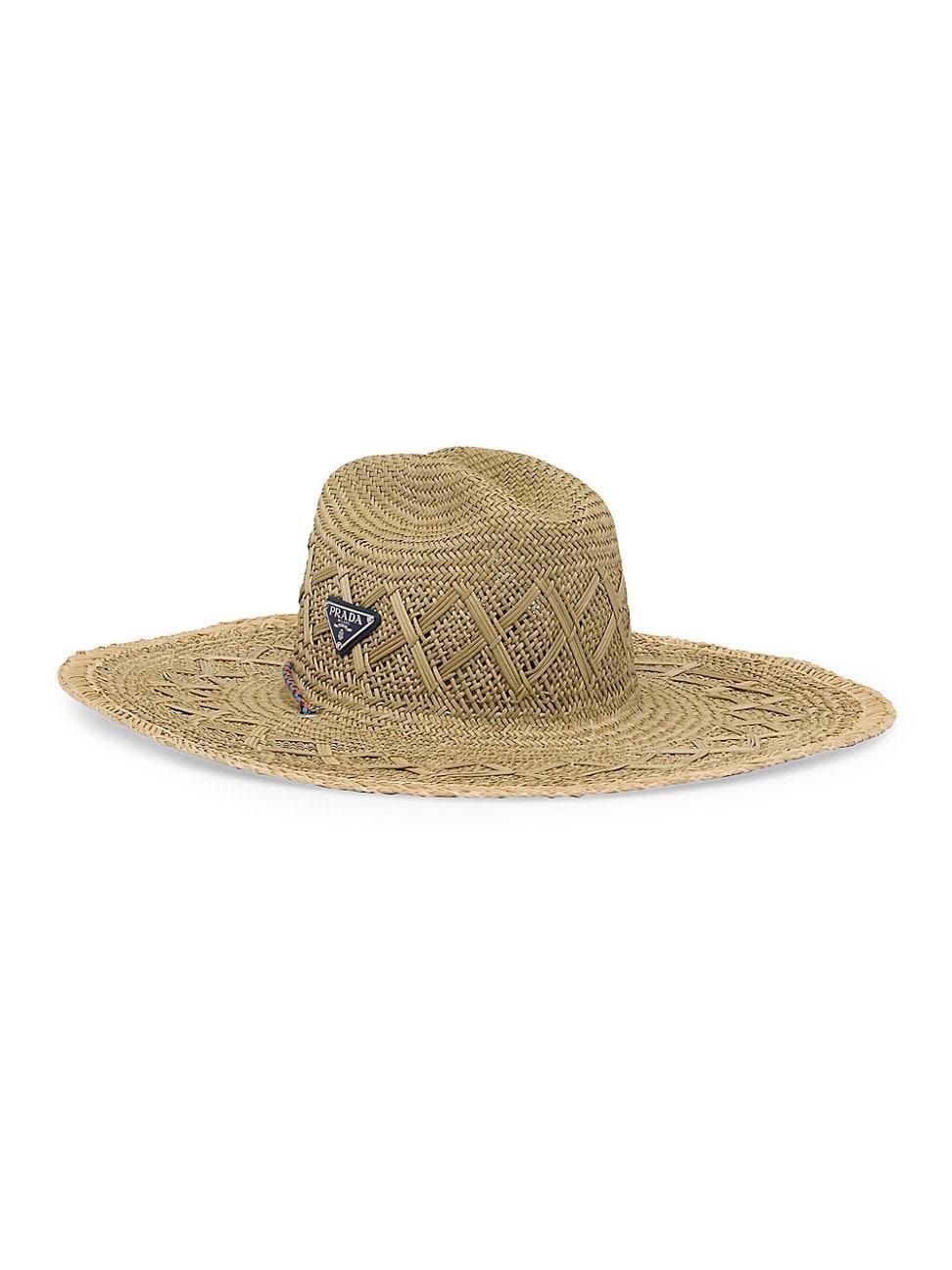 Mens Woven Straw Hat Product Image