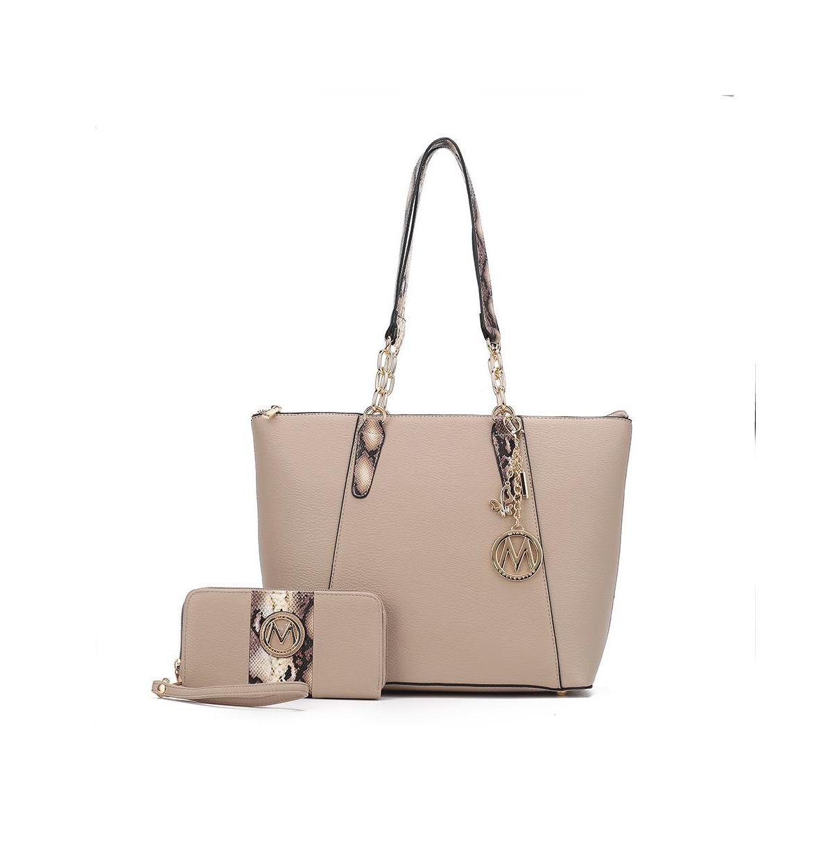 Mkf Collection Ximena Women s Tote Bag with Wristlet Wallet by Mia K Product Image