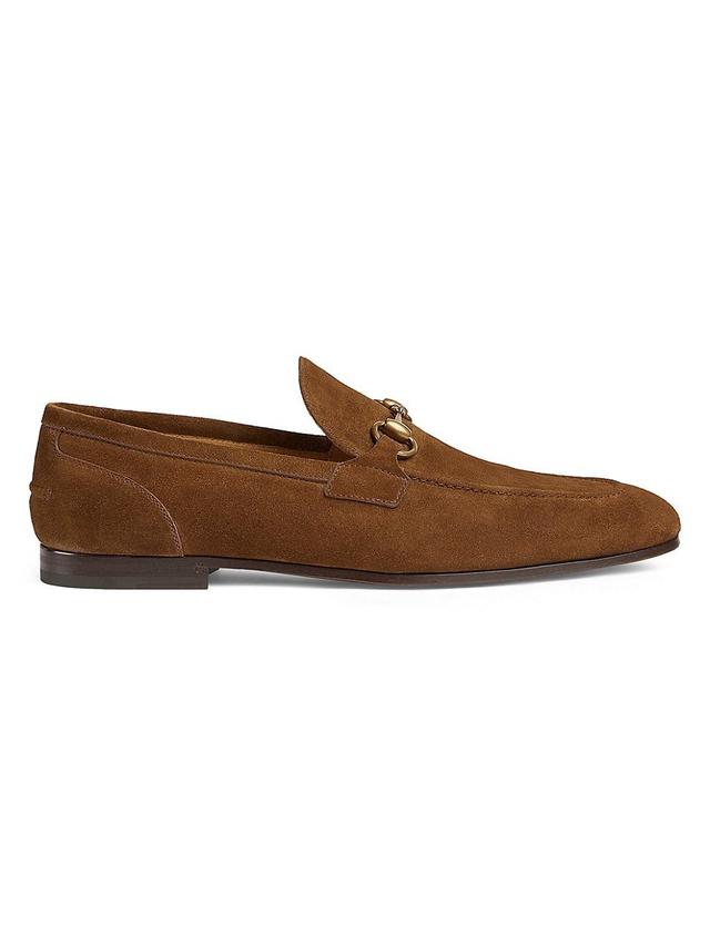 Mens Suede Horsebit Loafers Product Image