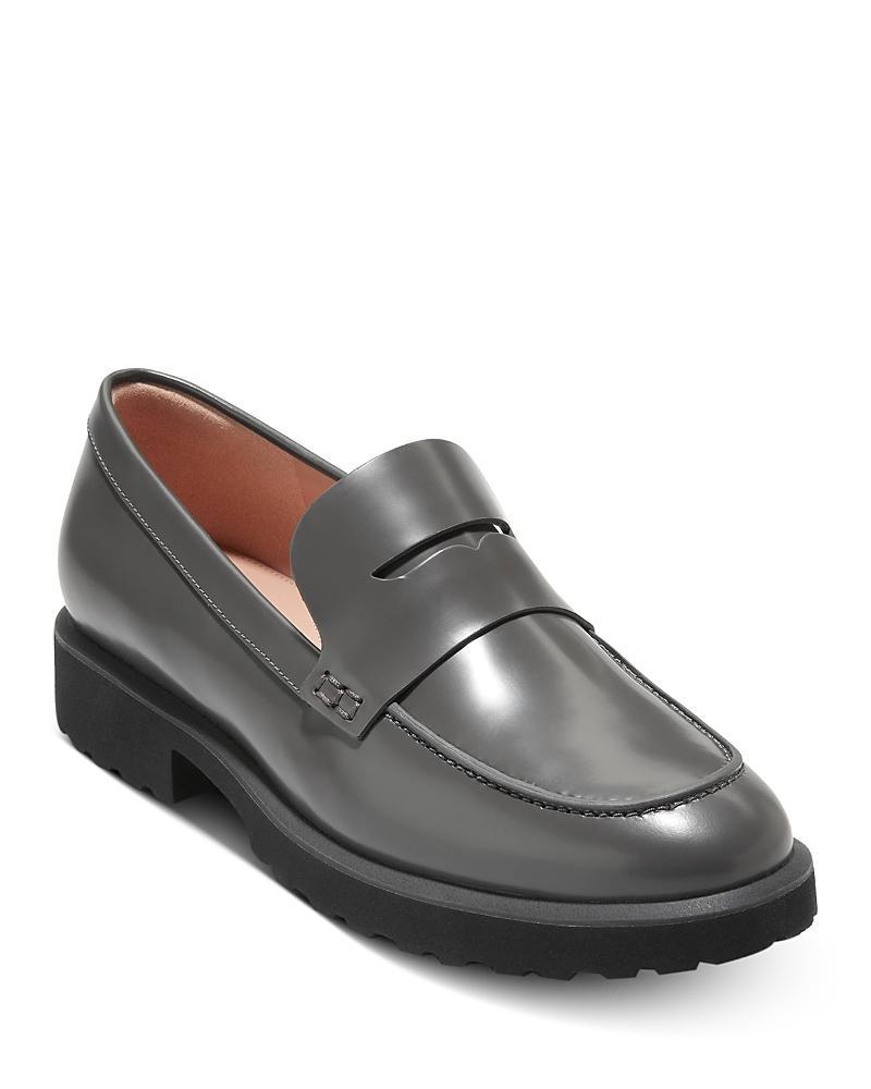 Womens Geneva Leather Loafers Product Image