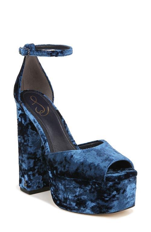 Sam Edelman Kori Ankle Strap Peep Toe Platform Sandal Product Image