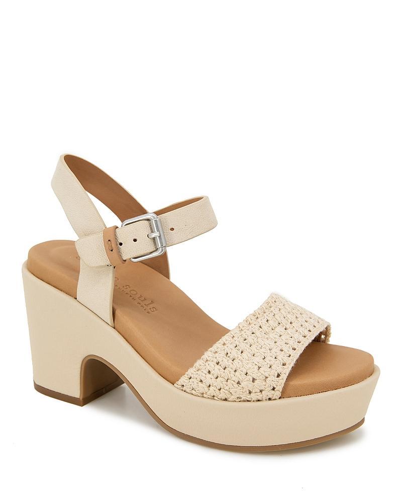 Gentle Souls by Kenneth Cole Womens Delilah Platform Block Heel Sandals Product Image