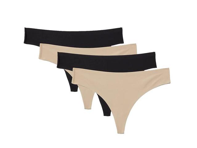 Honeydew Intimates Skinz Thongs 4-Pack (Assorted 1) Women's Underwear Product Image