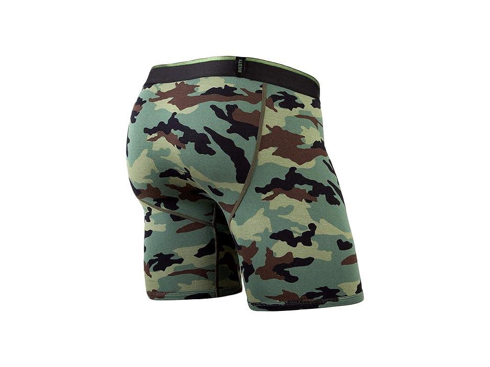 BN3TH Classic Boxer Brief - Print (Camo Green) Men's Underwear Product Image