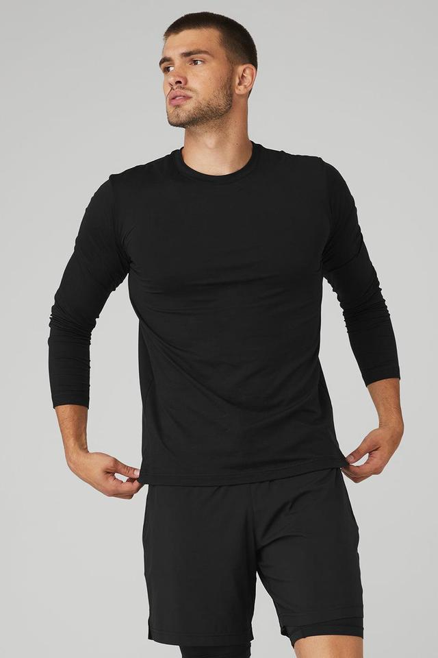 Conquer Reform Crewneck Long Sleeve - Black Male Product Image