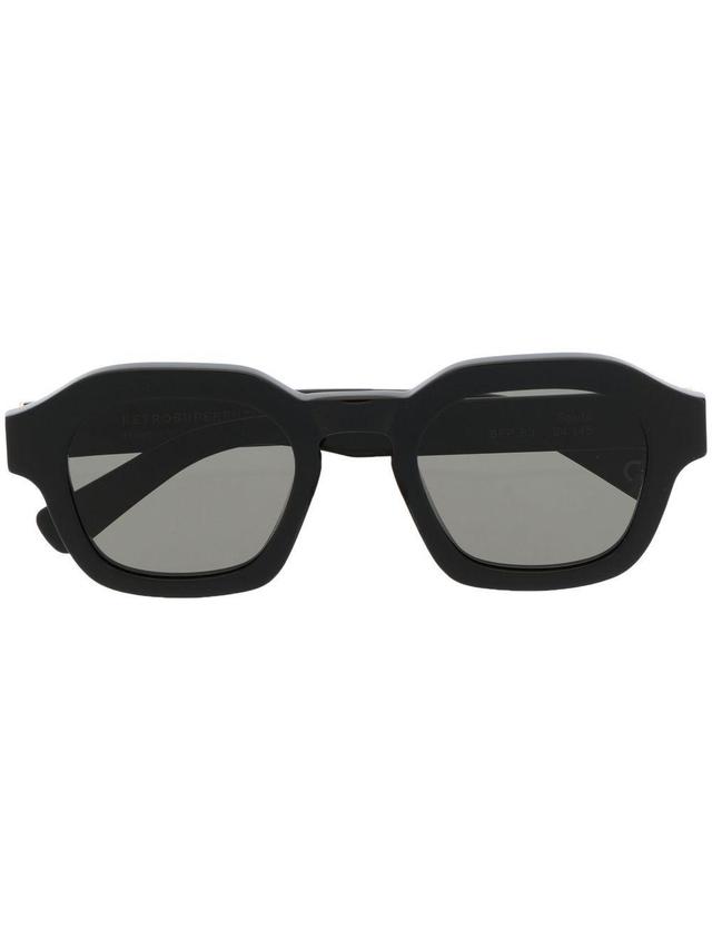 RETROSUPERFUTURE Round-frame Sunglasses In Schwarz Product Image