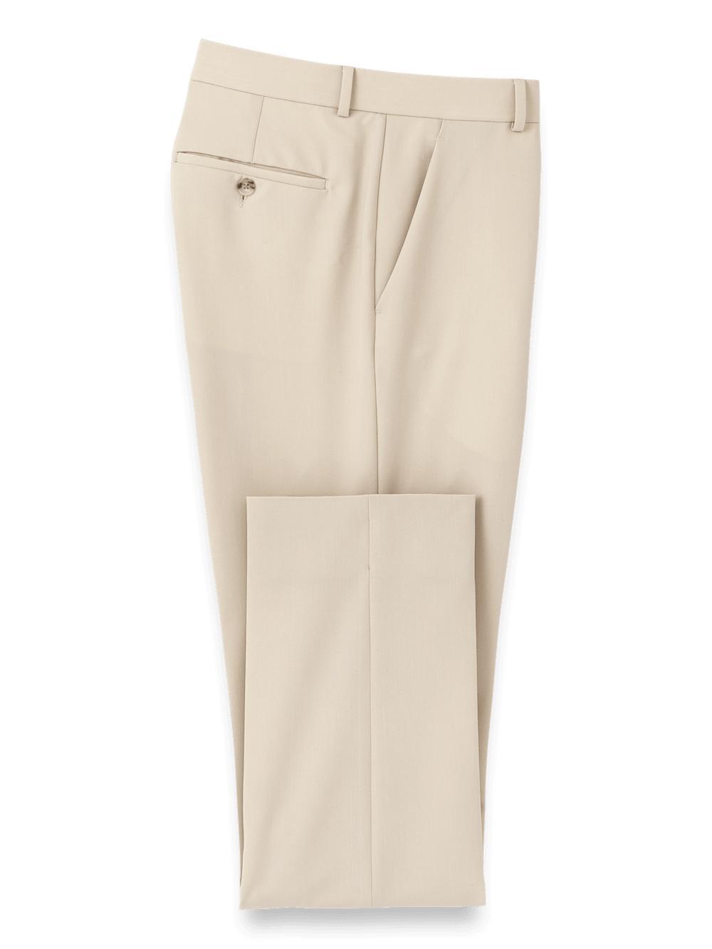 Comfort Stretch Travel Pants - Cream Product Image