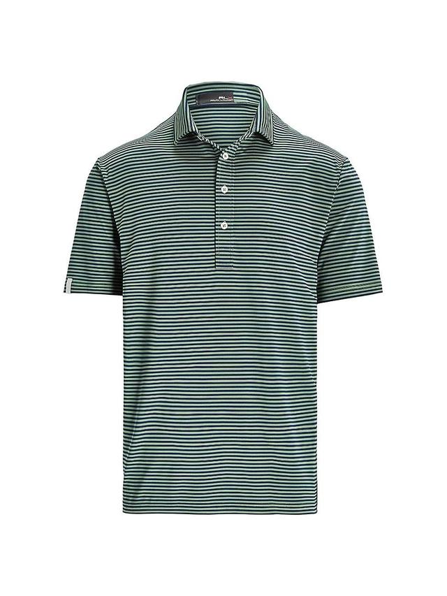 Mens RLX Striped Polo Shirt Product Image