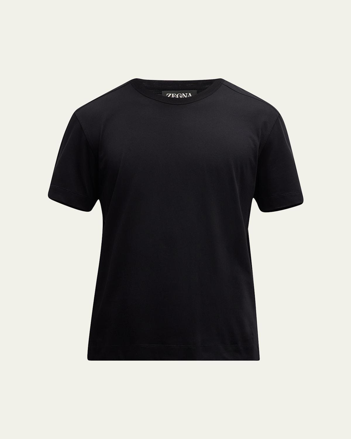 Mens Pure Cotton Crewneck T-Shirt product image