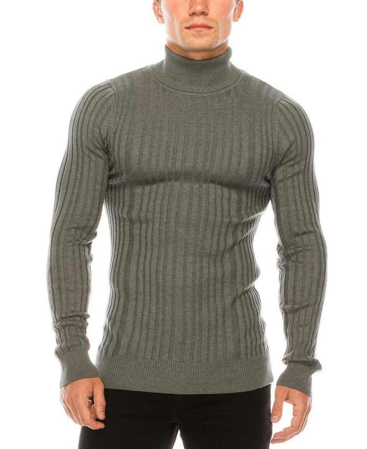 Ron Tomson Mens Modern Ribbed Sweater Product Image