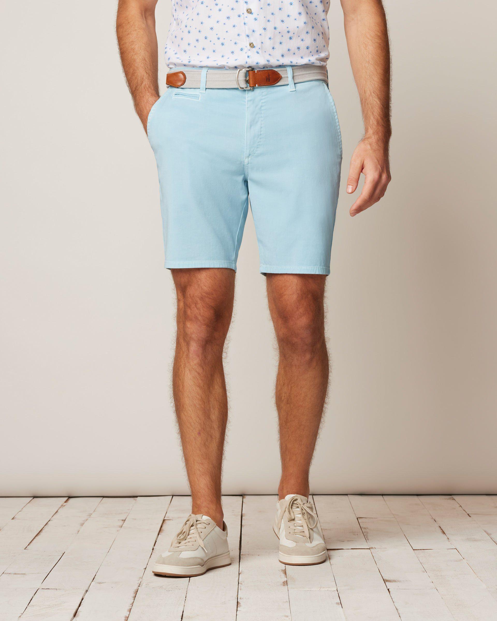 johnnie-O Nassau Cotton Blend Shorts Product Image