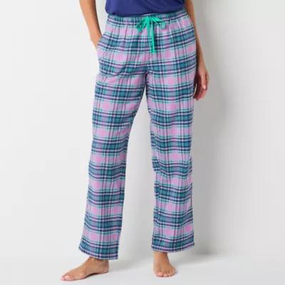 Sleep Chic Womens Petite Flannel Pajama Pants Product Image