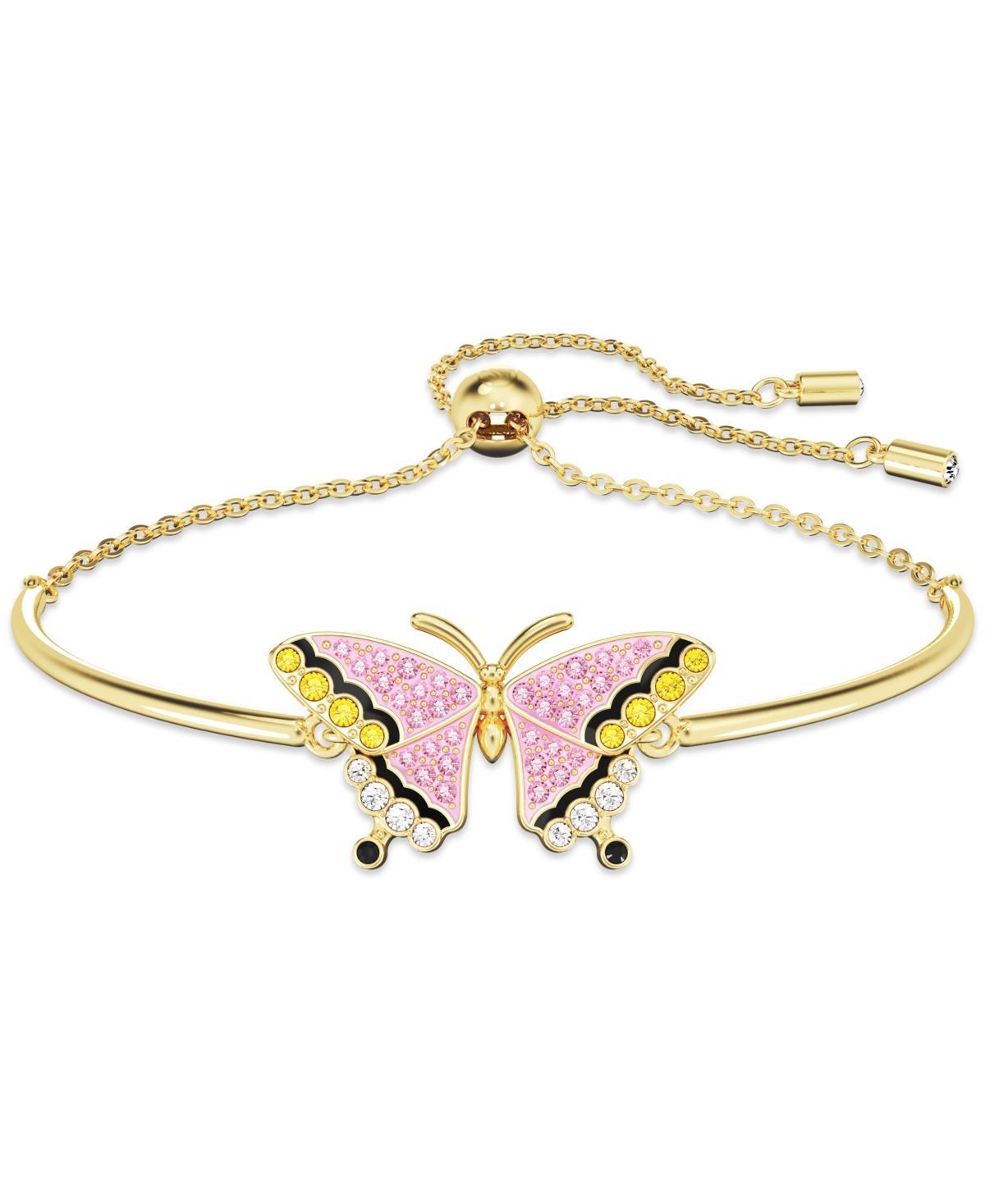 Swarovski Idyllia Crystal Butterfly Bolo Bracelet Product Image