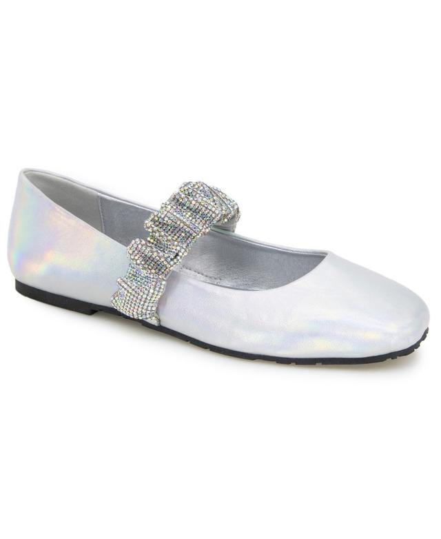 Kenneth Cole Reaction Womens Elina Jewel Ballet Flats Product Image