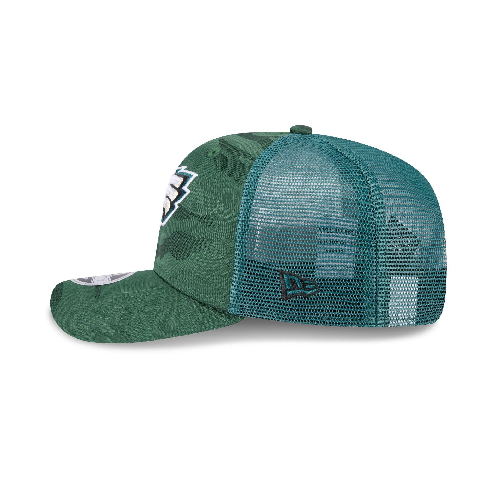 Philadelphia Eagles Camo 9SEVENTY Trucker Stretch-Snap Hat Male Product Image