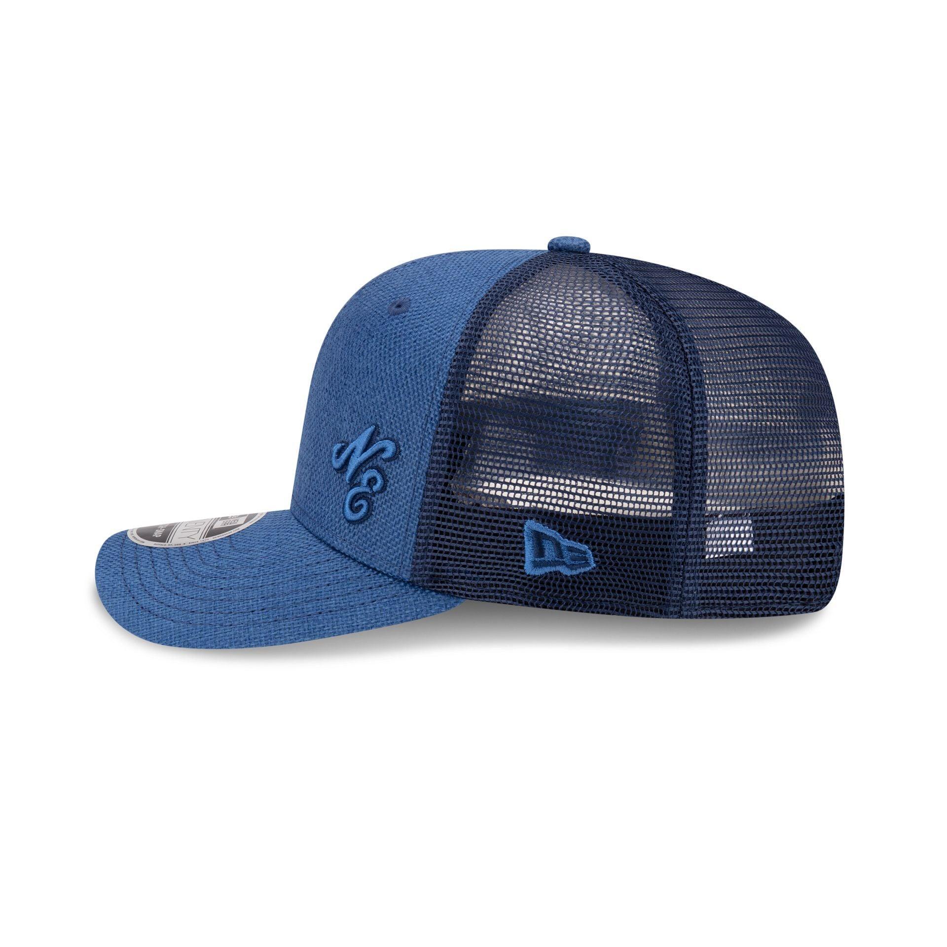 New Era Cap Heather Blue 9SEVENTY Trucker Hat Male Product Image