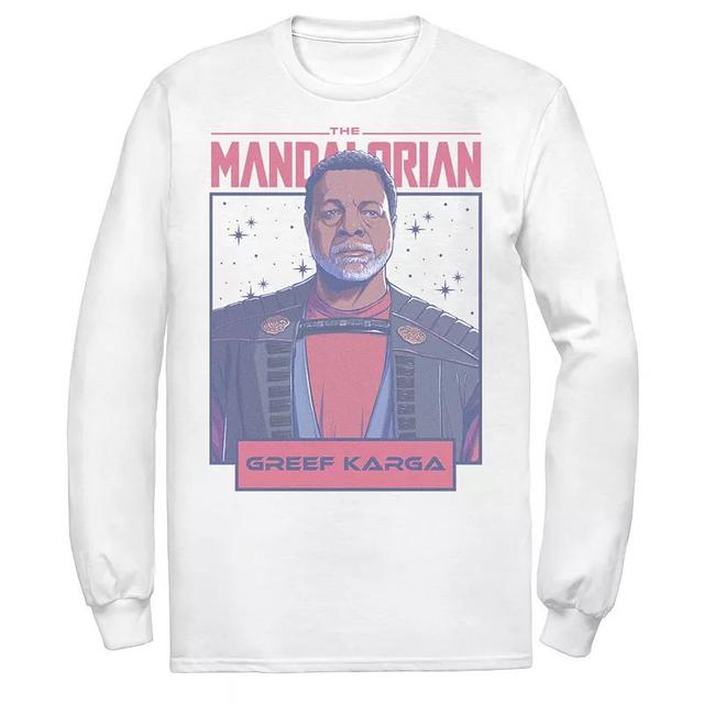 Mens Star Wars The Mandalorian Greef Karga Portrait Panel Tee Product Image