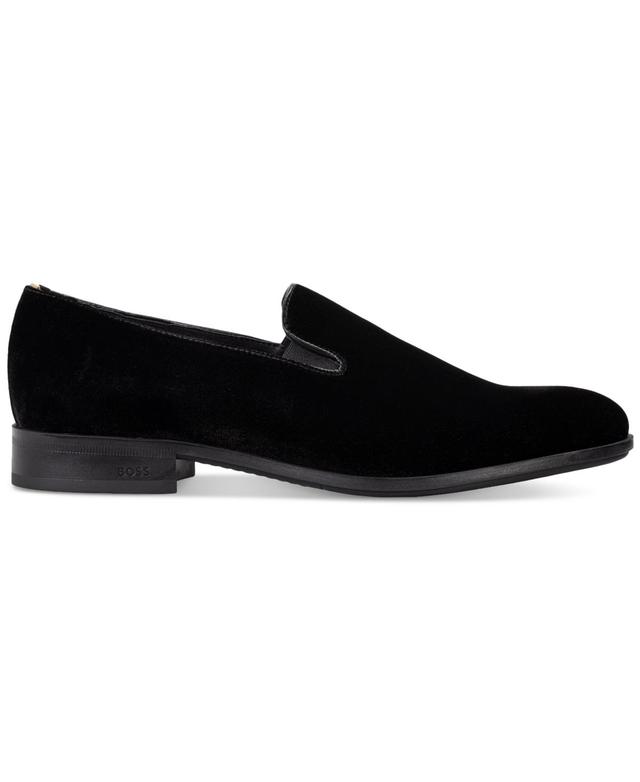 Boss by Hugo Boss Mens Colby Velvet Dress Loafers Product Image