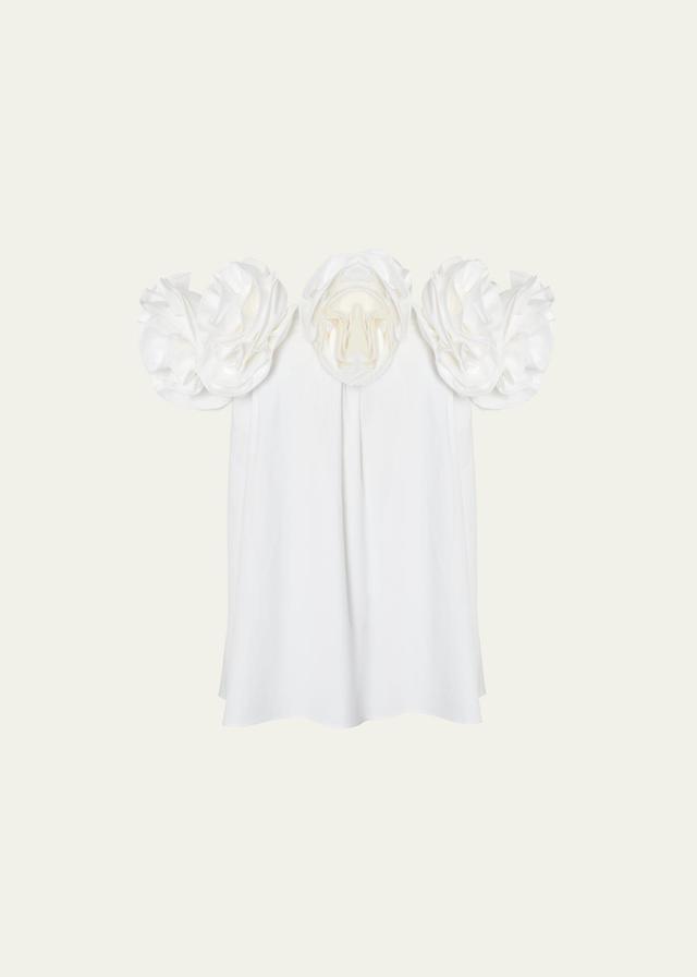 Rosette Off-Shoulder Top Product Image