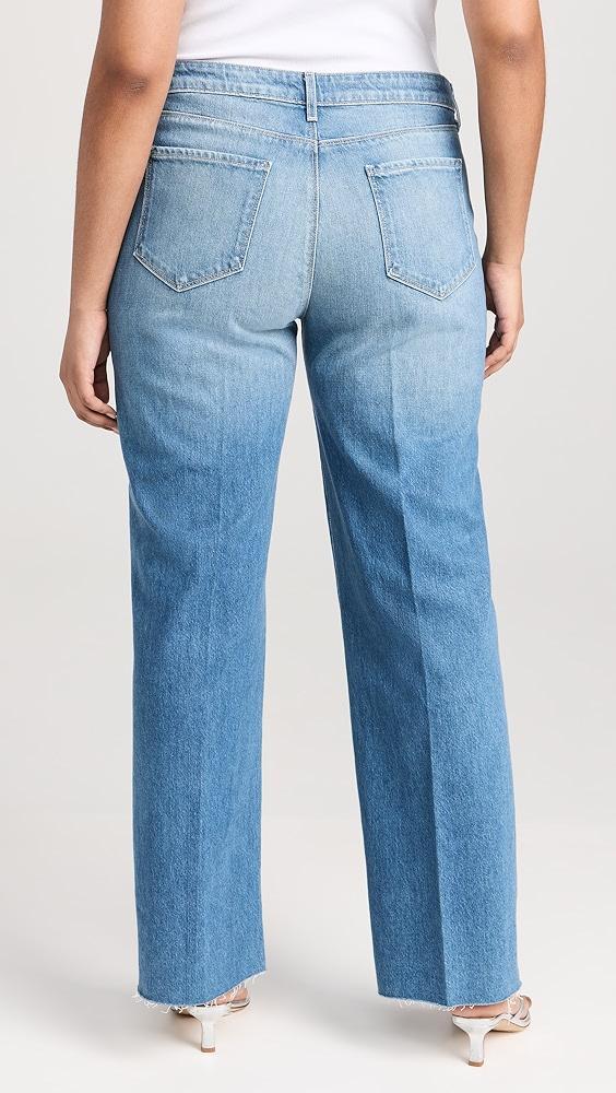 L'AGENCE Tiana Wide Leg Jeans | Shopbop Product Image