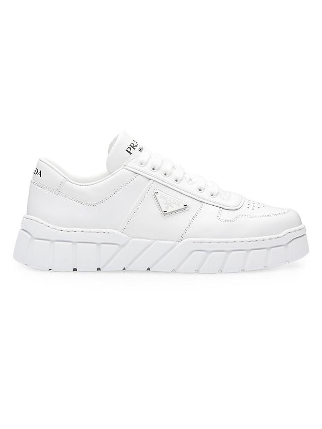Mens Leather Sneakers Product Image
