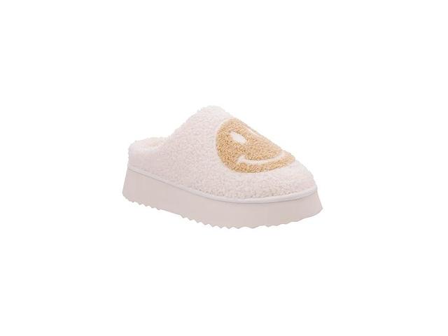 MIA Icicle (Beige Smiley) Women's Slippers Product Image