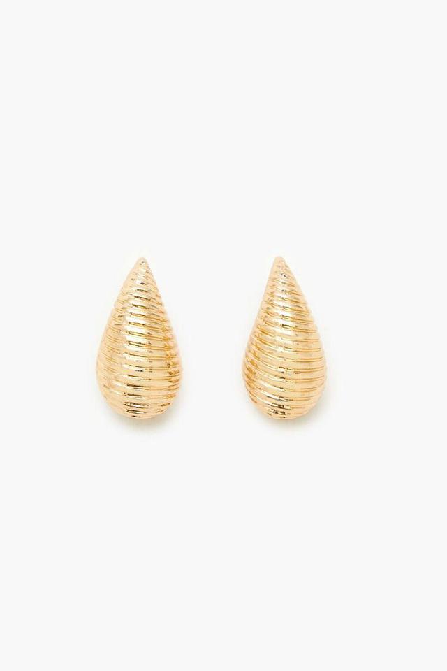 Etched Teardrop Drop Earrings | Forever 21 Product Image