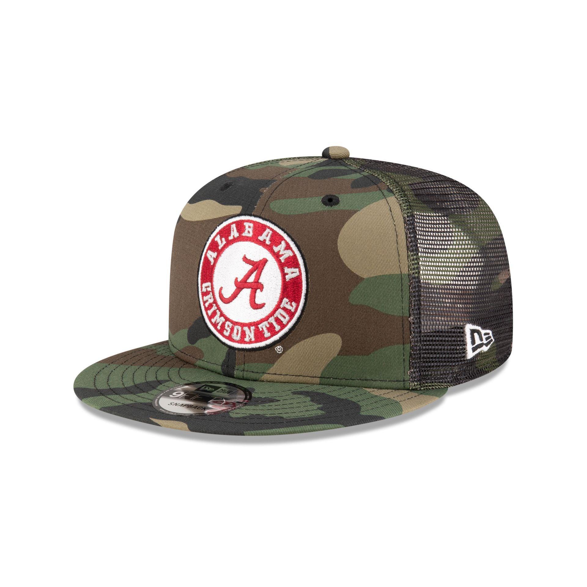 Alabama Crimson Tide Camo 9FIFTY Trucker Hat Male Product Image