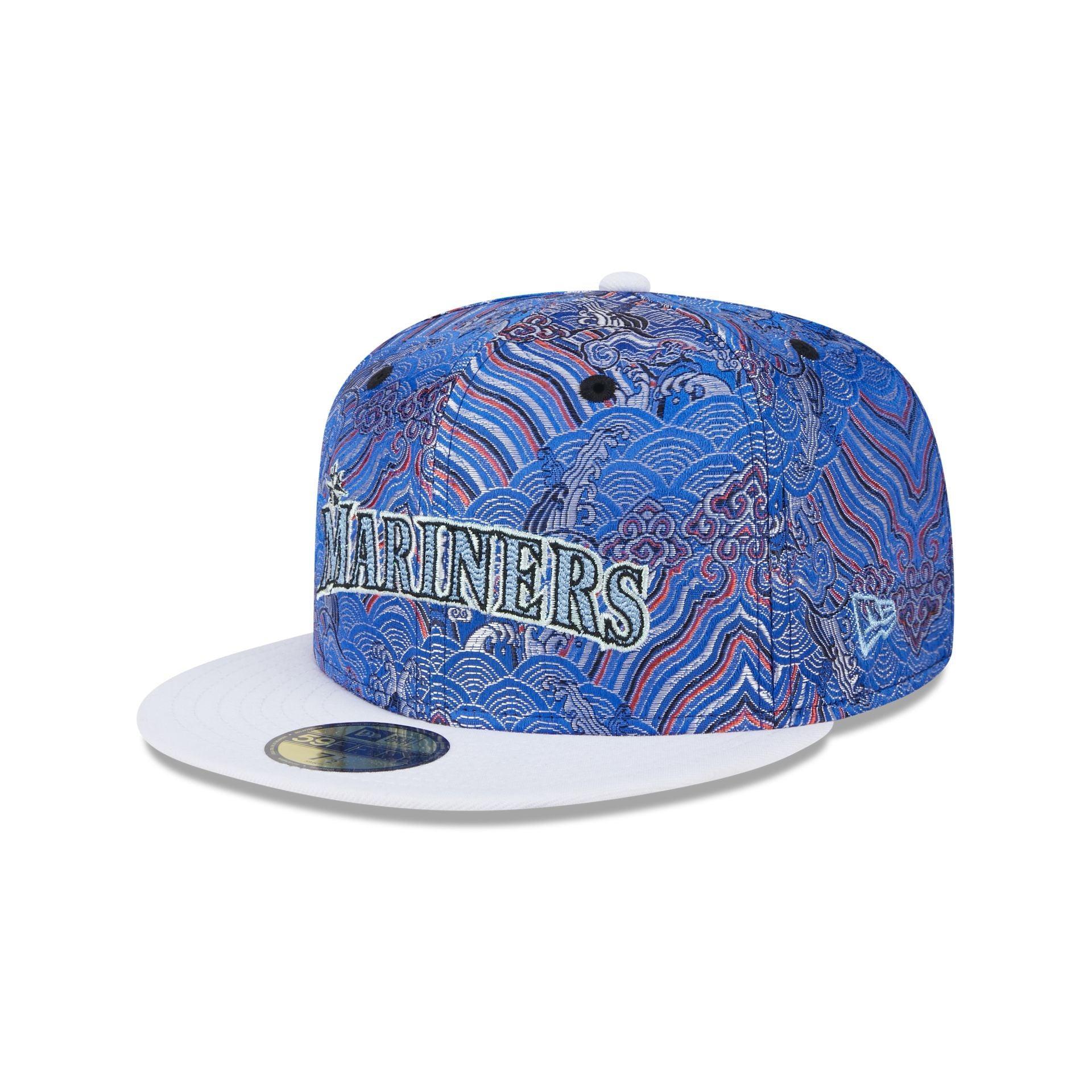 Seattle Mariners Wave Fill 59FIFTY Fitted Hat Male Product Image