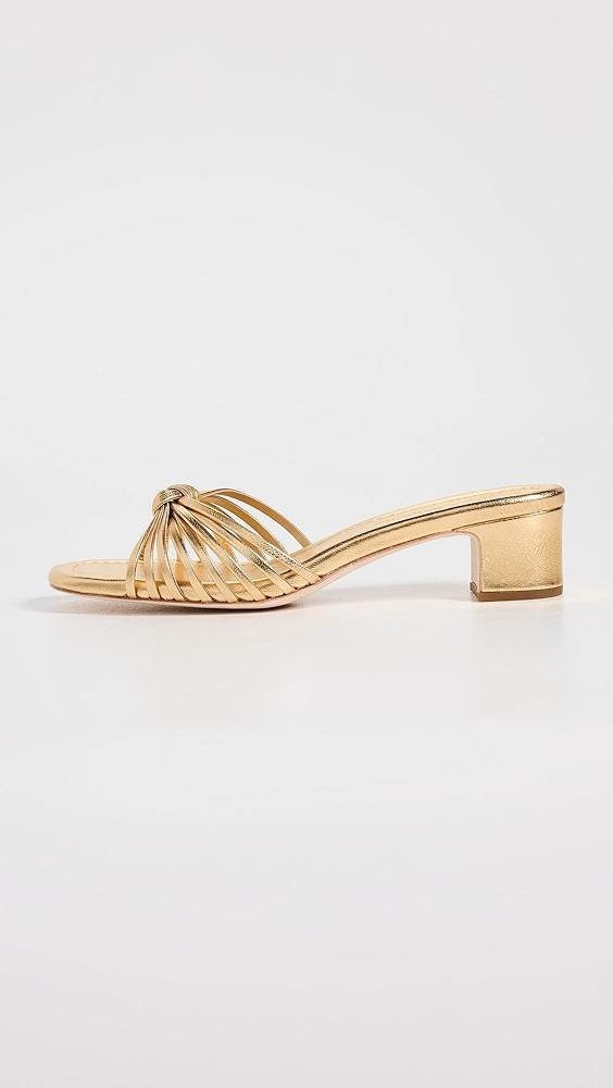 Loeffler Randall Hazel Knot Mid Heel Mule Sandals | Shopbop Product Image