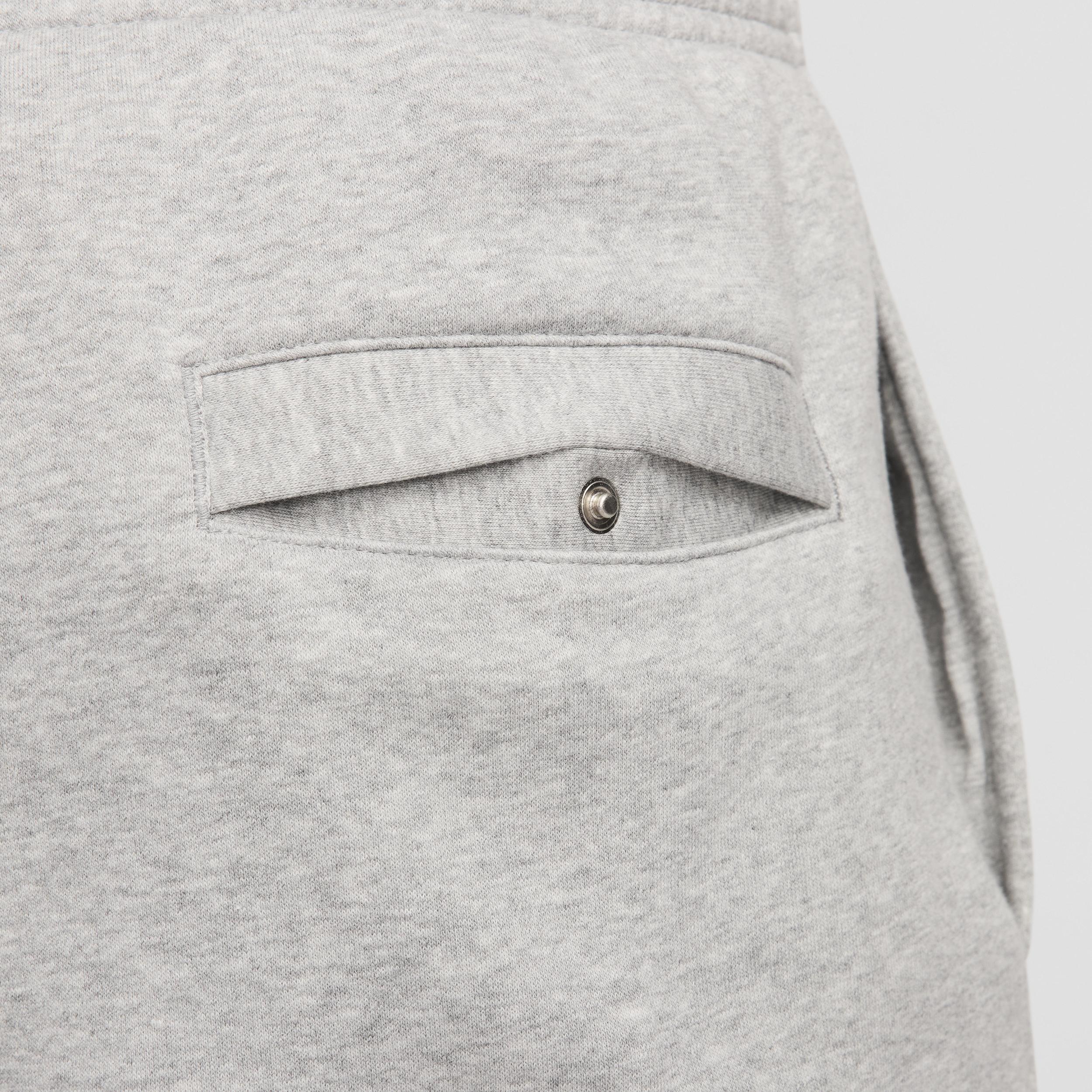 Nike Mens Nike Club BB Fleece Bungee Pants - Mens Grey/Grey Product Image