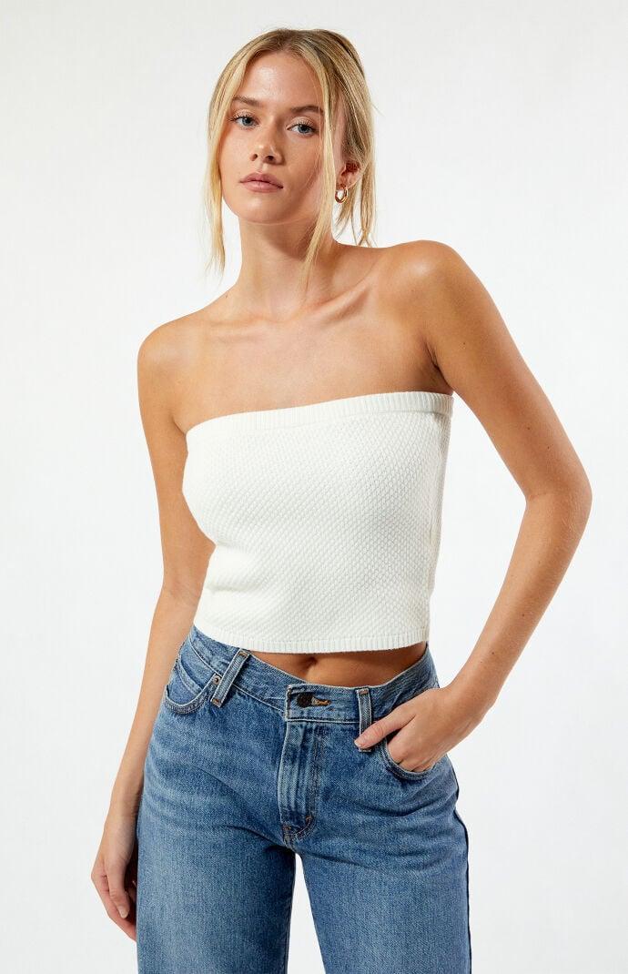 Rhythm Women's Spirit Strapless Knit Tube Top Product Image