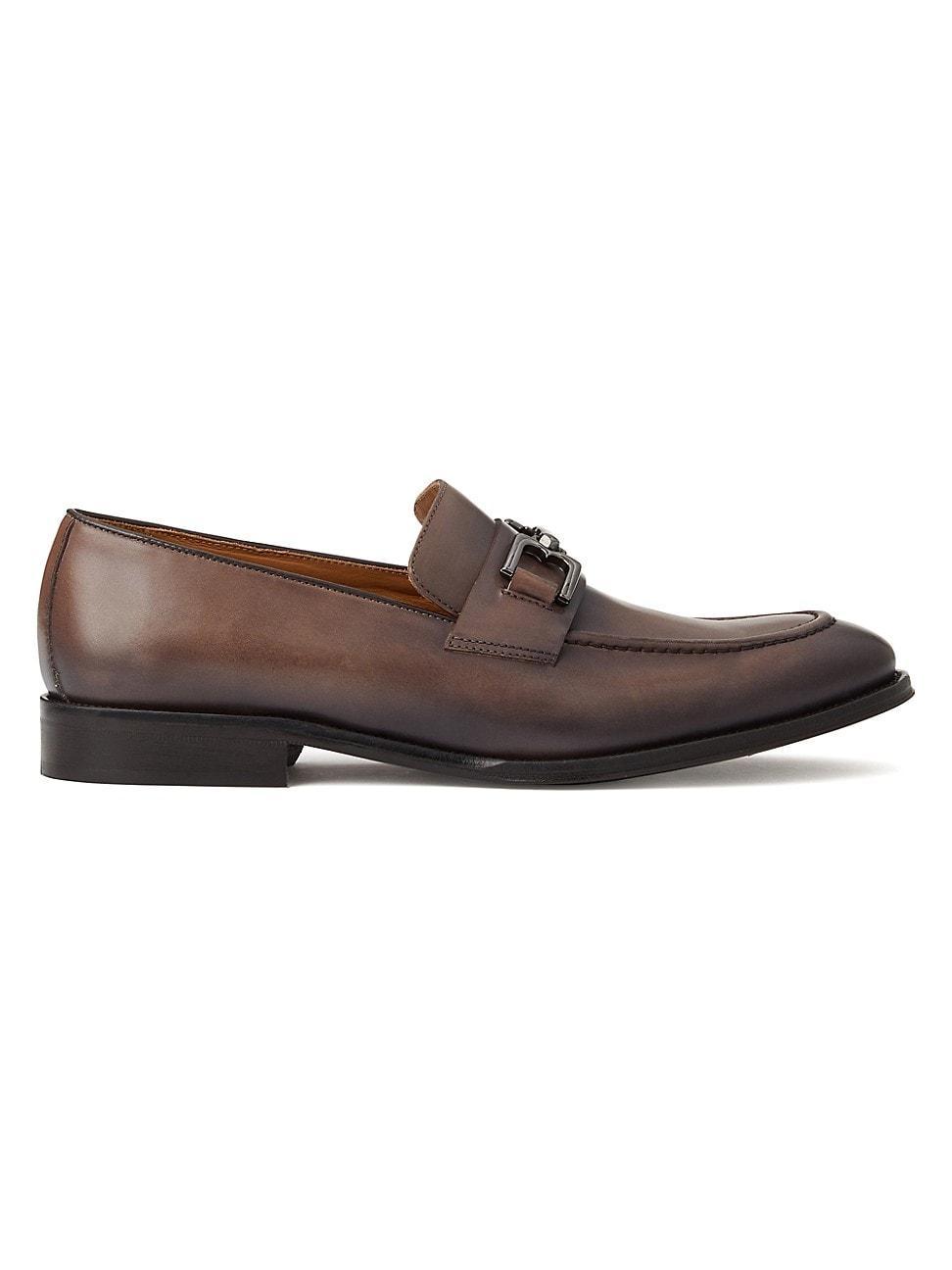 Mens Alpha Leather Loafers Product Image