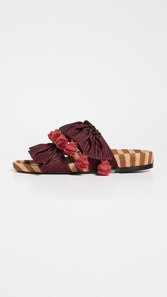 La DoubleJ Pimento Slides | Shopbop Product Image