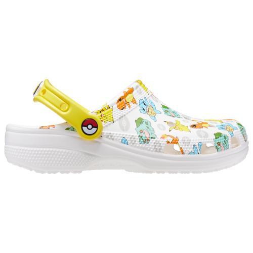 Crocs Classic Pokemon 2 Clog (White Clog Shoes Product Image