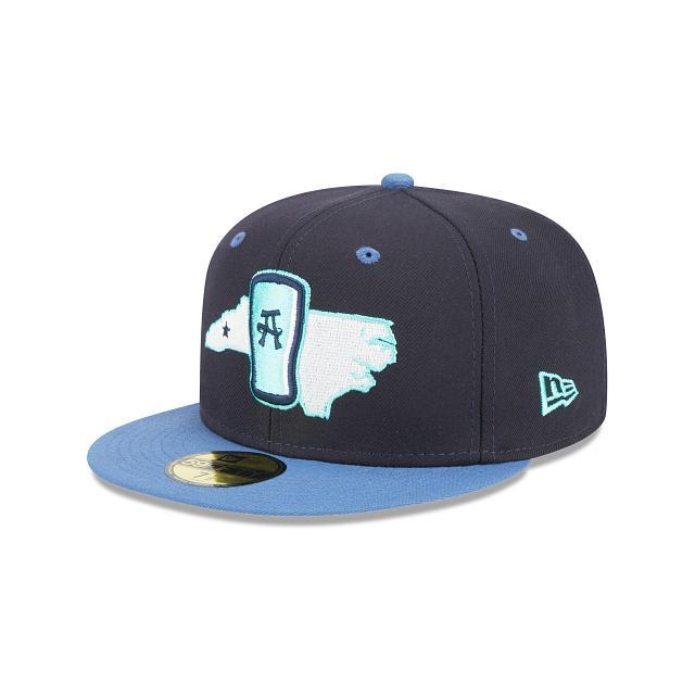 Asheville Tourists Theme Night Alt 59FIFTY Fitted Hat Male Product Image