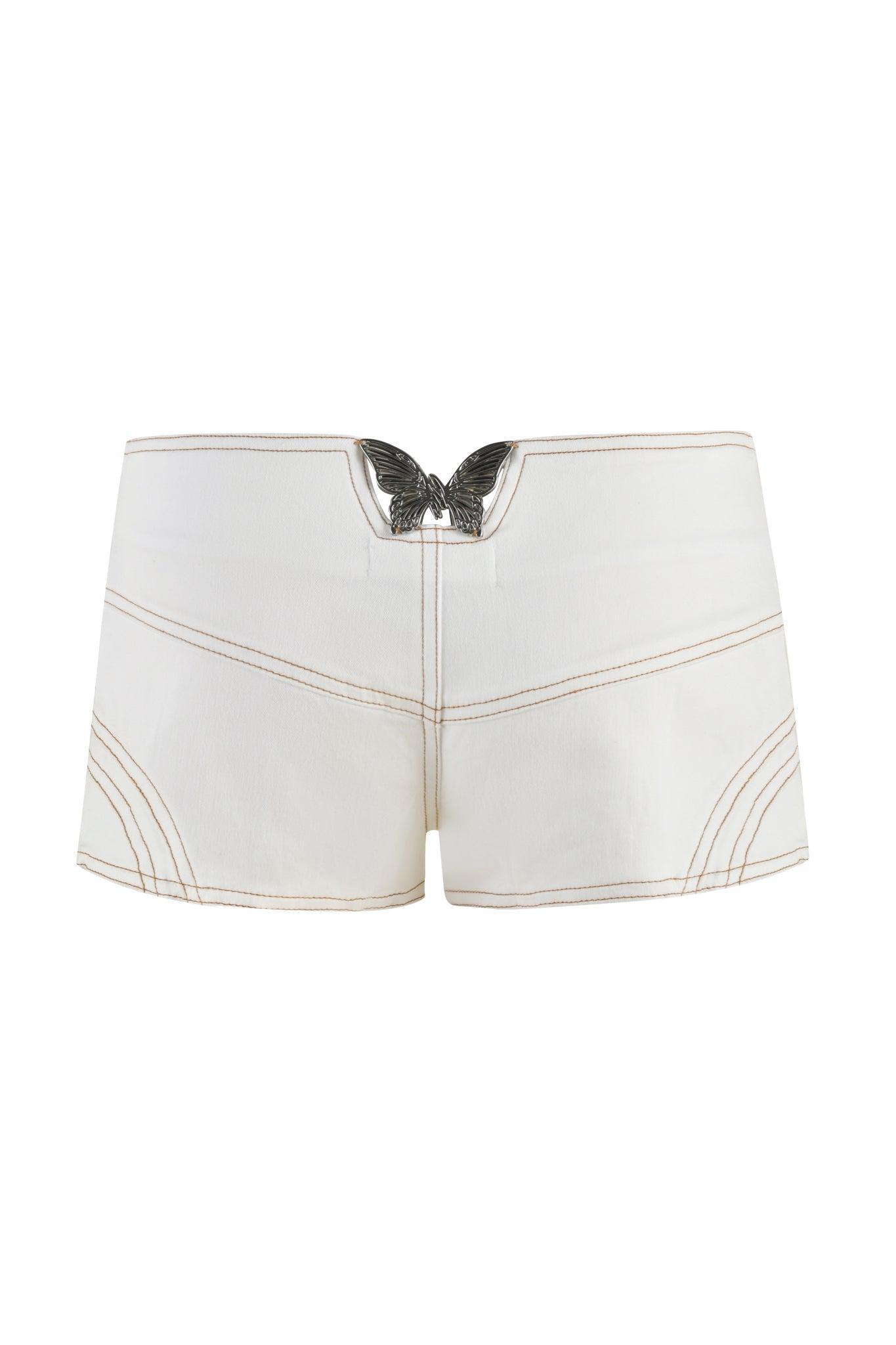 SEQUOIA SHORT - WHITE : DENIM Product Image