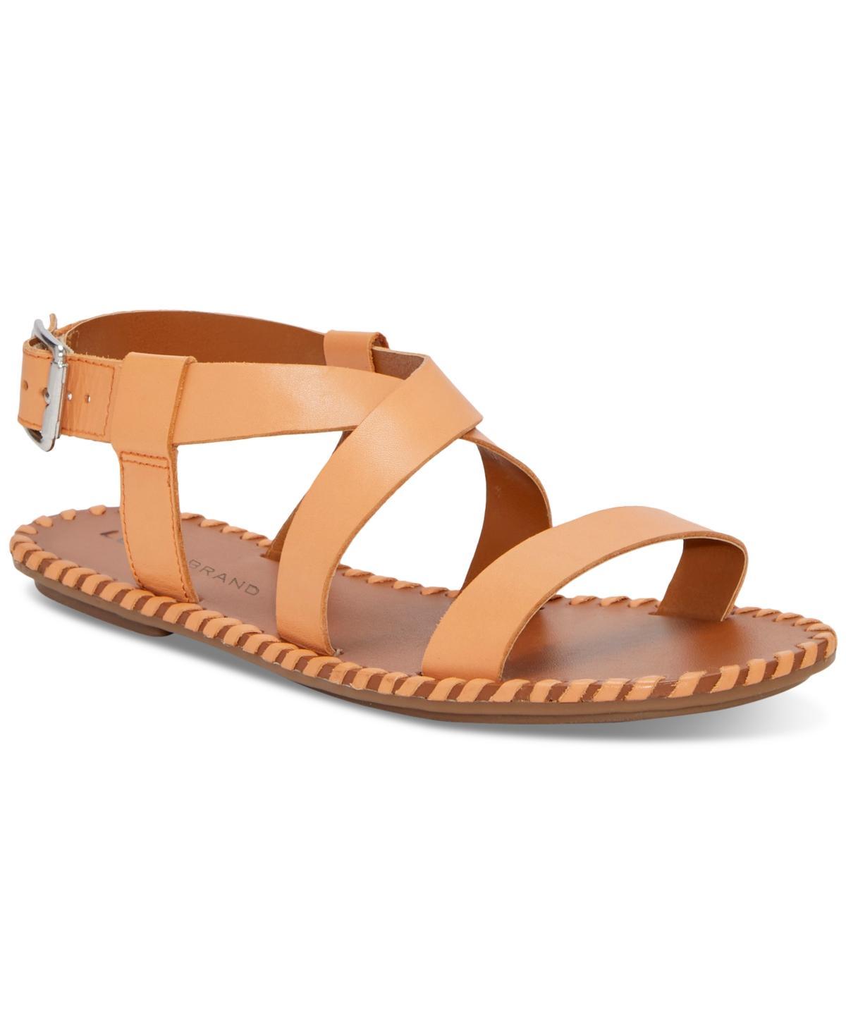 Lucky Brand Womens Zelek Crisscross Flat Sandals Product Image